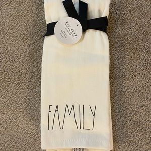 Rae Dunn Family, Blessed Dish Towel Set of 2